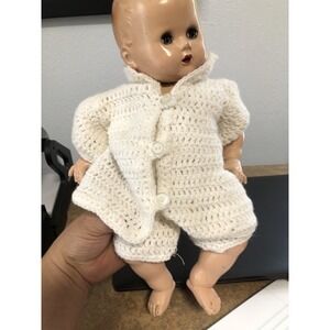 Vintage doll Imperial Crown 13" hard plastic